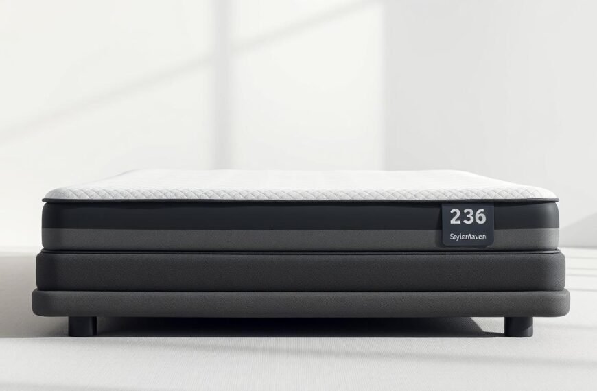 A high-quality, close-up image of an ergonomic "護脊床褥" by StylesMaven. The mattress features advanced memory foam construction with contouring support and cooling technology for optimal spinal alignment and pressure relief. The mattress is set against a serene, minimalist backdrop with soft, natural lighting, showcasing its sleek, modern design. The overall composition highlights the innovative features and premium quality of this cutting-edge "護脊床褥" product.