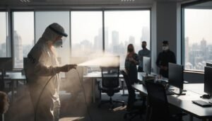 Read more about the article 辦公室消毒中消毒公司與消毒服務的專業培訓體系