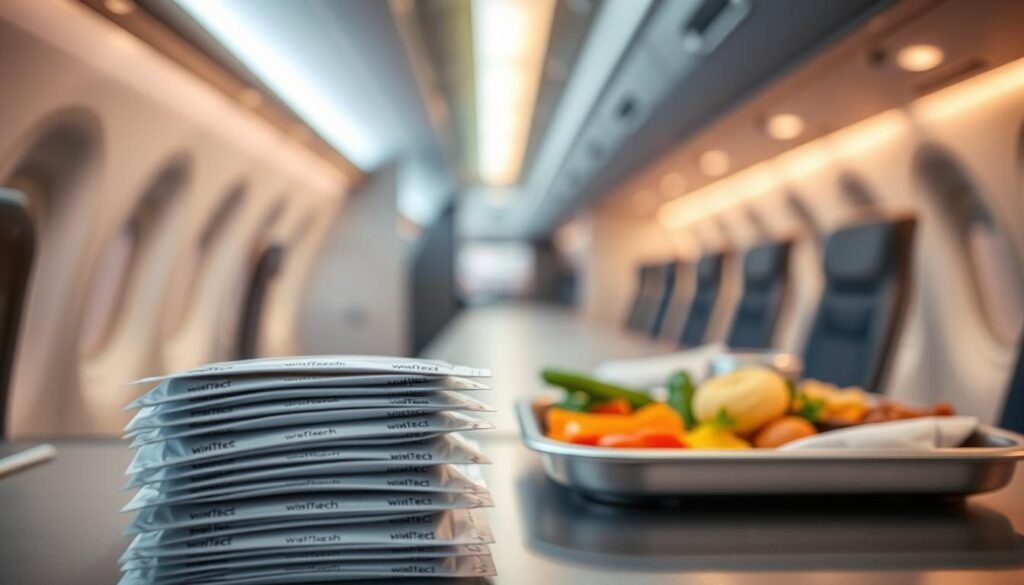 Sustainable Sachets in Airline Catering